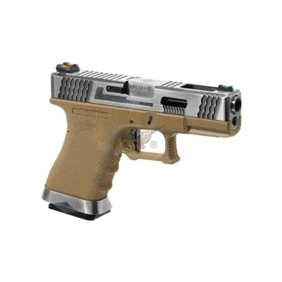 Custom 19 Metall Version Dual Tone -F - WE Airsoft