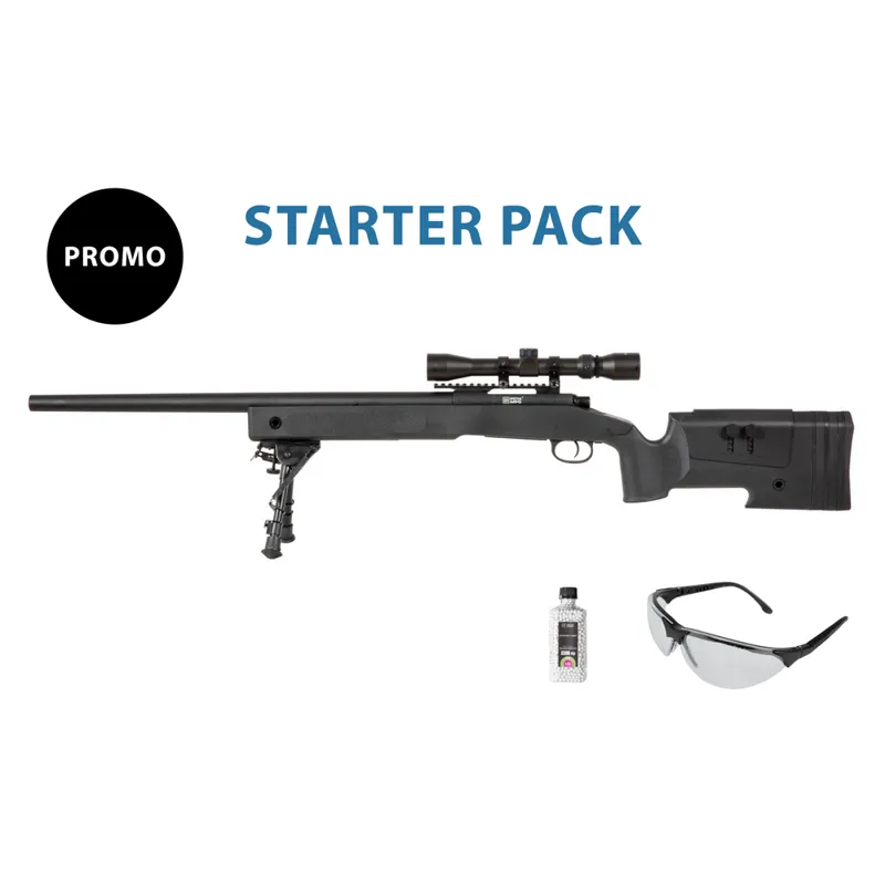 Specna Arms Core Starter Pack SA-S02 Sniper · Negro