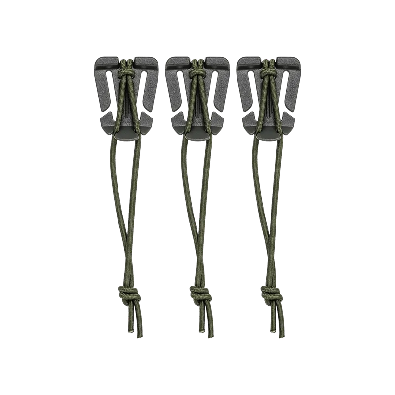 Tacstack MOLLE Web Dominator Elastic 3-PACK · Verde / OD