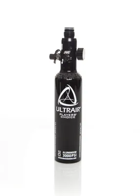 Aluminium HPA Tank 0.2 Liter 13CI 3000 PSI Incl. HP Regulator - ASG
