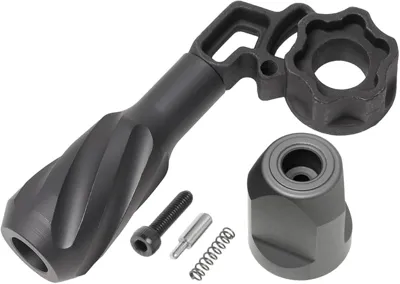 VSR-10 Twisted Solid Bolt Handle with End Cap for Right Hand - Maple Leaf