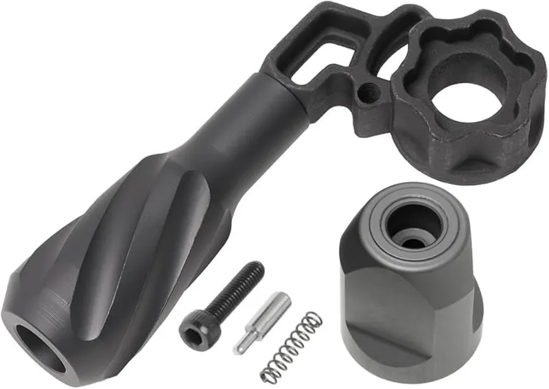 Maple Leaf VSR-10 Twisted Solid Bolt Handle with End Cap for Right Hand