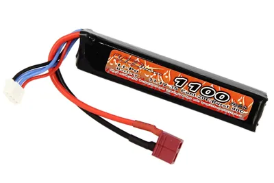 11.1V 1100 mAh LIPO 20C Stock Tube - T-Plug - VB Power