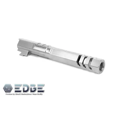 EDGE Custom “HEXA” Stainless Steel Outer Barrel for Hi-Capa 5.1 - Edge Customs