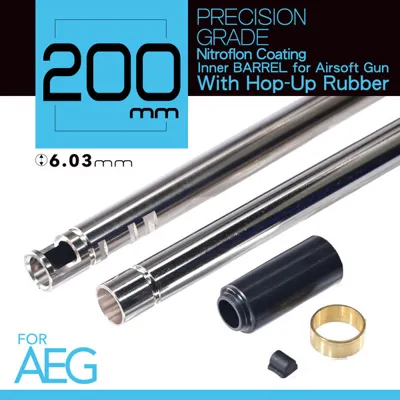 6.03mm Ultimate Precision Inner Barrel for - 200mm (Nitroflon Coating) - Unicorn Airsoft
