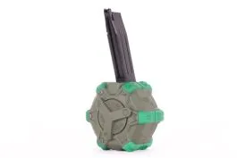 WE Chargeur Drum Hi-Capa · Verde / OD