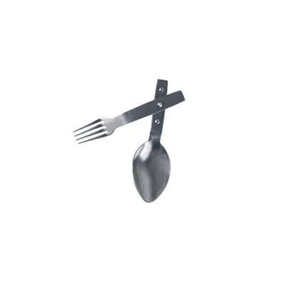 Tenedor y Cuchara Plegable Wwii
