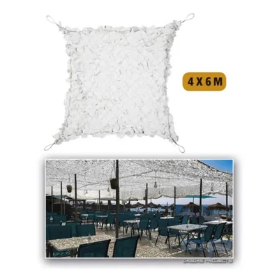 Δίχτυ Σκίασης Άσπρο 4 x 6 Broadleaf Shade Sail - Camo Systems