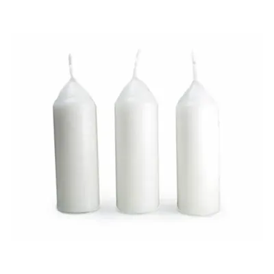 Κεριά Candles 155g 3 Τεμαχίων Άσπρα - UCO