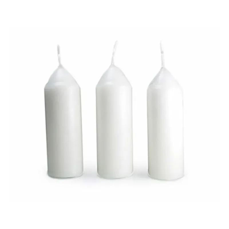 UCO Κεριά Candles 155g 3 Τεμαχίων Άσπρα