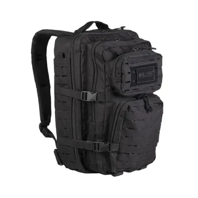 Σακίδιο US Assault Laser-Cut Large Μαύρο - Mil-Tec