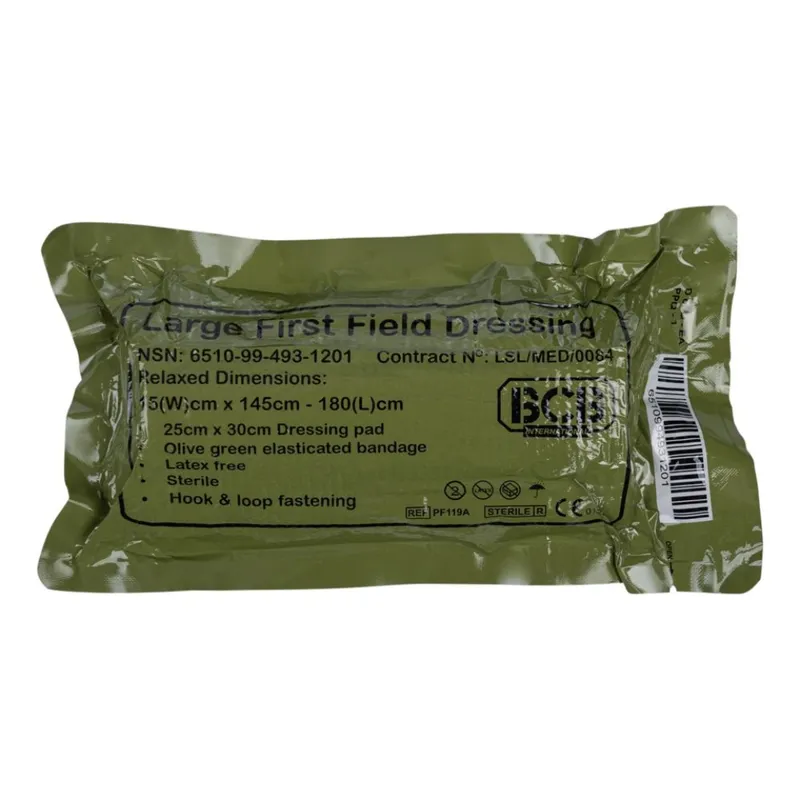 BCB International Επίδεσμος Combat First Field Dressing PF119A