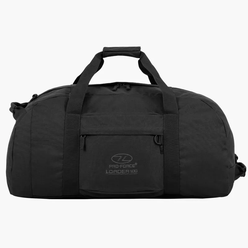 Highlander Σάκος Ταξιδίου Loader 100 Lt Holdall Μαύρος