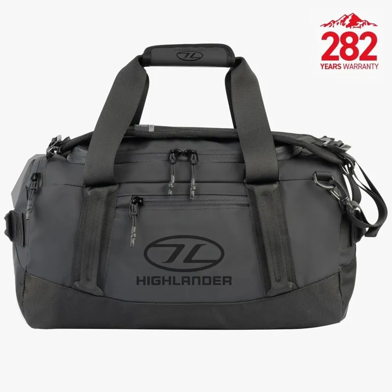Highlander Σάκος Ταξιδίου Hauler Duffel 30L Μαύρος