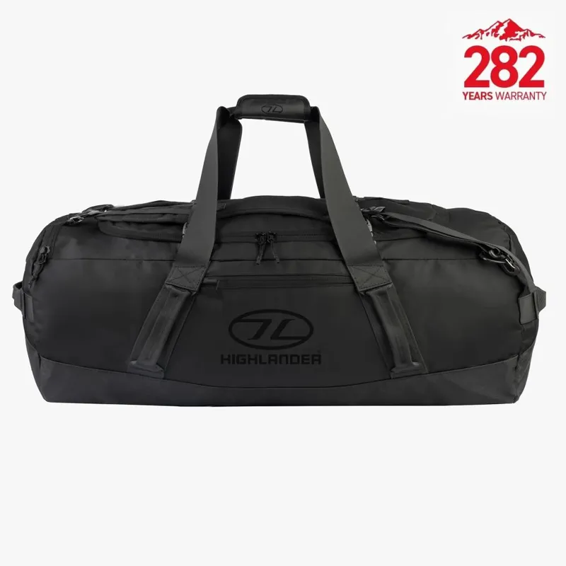 Highlander Σάκος Ταξιδίου Hauler Duffel 120L Μαύρος