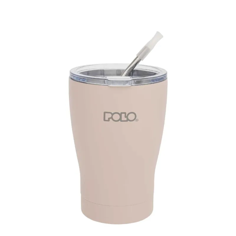 Polo Θερμός Ποτήρι Coffee Mug 350ml Ροζ