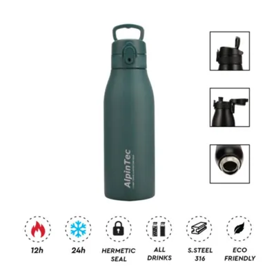 Παγούρι Θερμός Fellow 2 AlpinTec 600ml Πράσινο