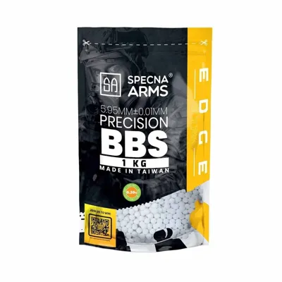 Bolas Biodegradables Edge Ultra Precision 0,30 g 1 kg - Specna Arms