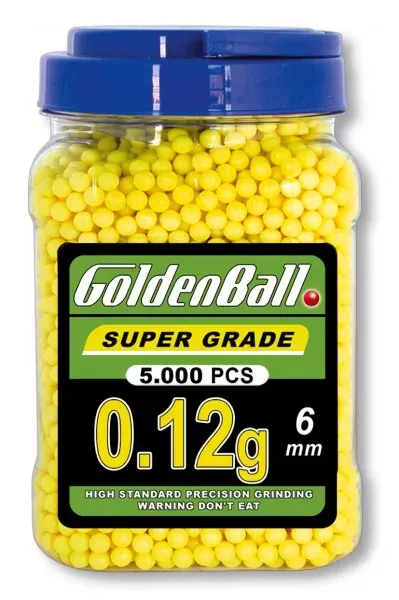 Tarro Goldenball 5000 Bolas 0.12 g