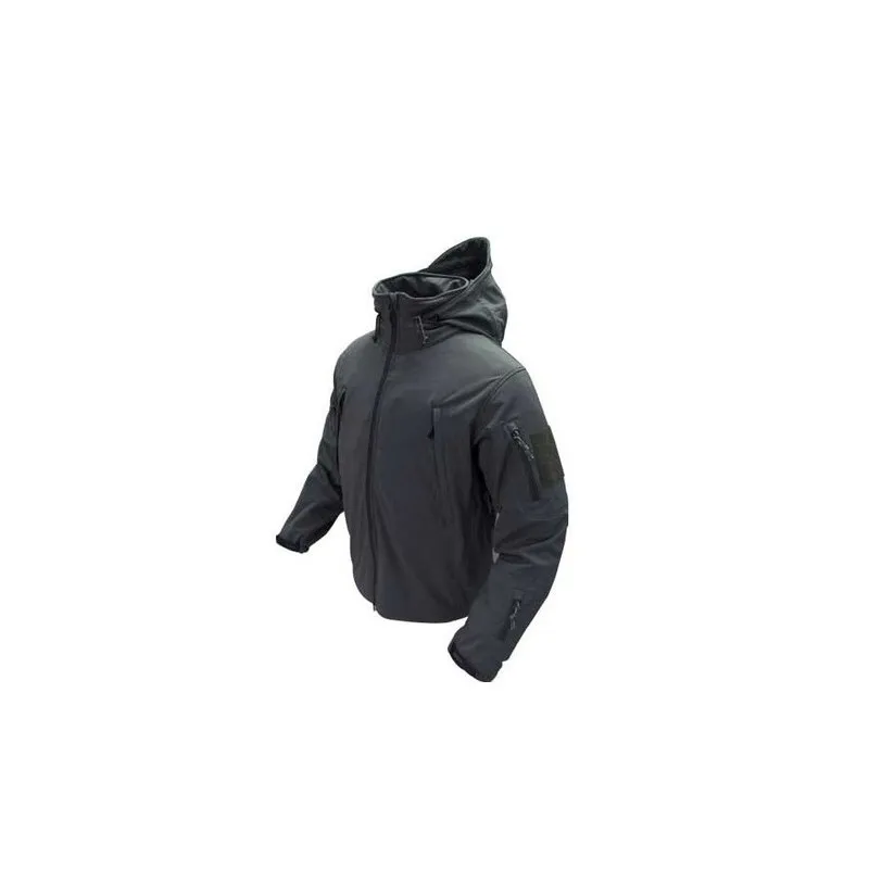 Cazadora Softshell Han Wild · Negro