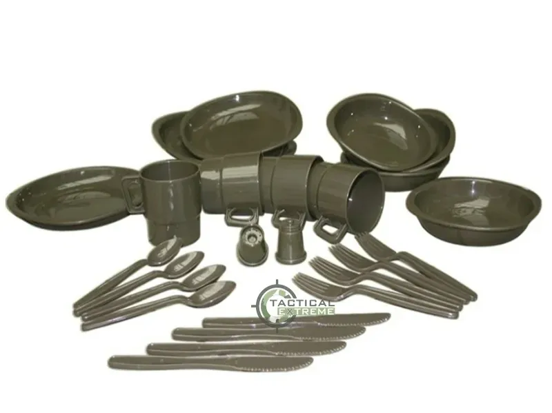 Mil-Tec Σετ Φαγητού Camping Table Setting 26 Τεμ