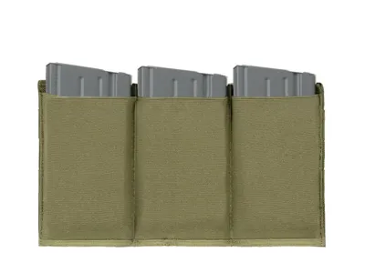 Τριπλή Θήκη Γεμιστήρων SR25 M14 SCAR Λαδί - 8Fields