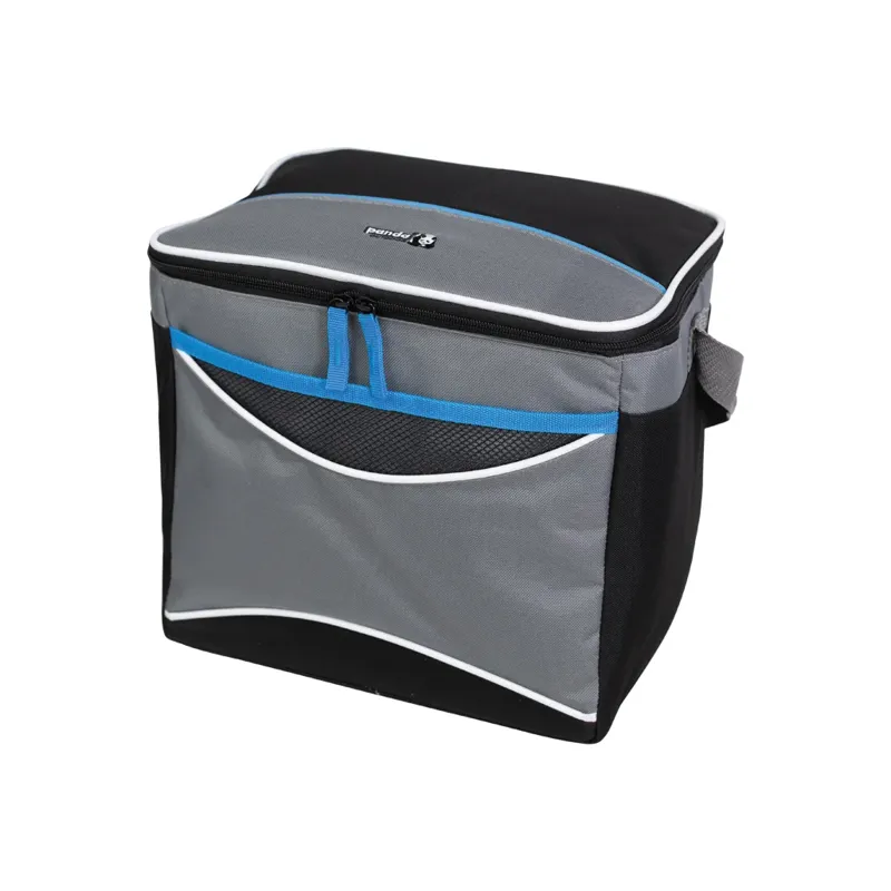 PANDA OUTDOOR Φορητή Ισοθερμική Τσάντα Ψυγείο Outdoors 18L Γκρι Μαύρο