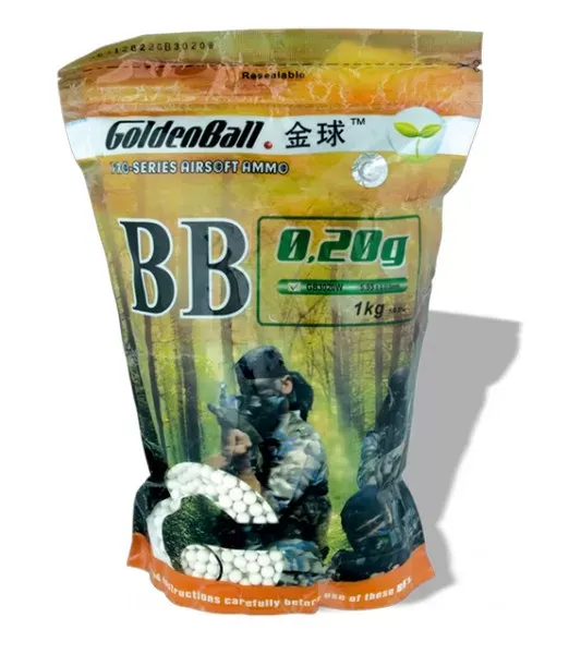Bolas Goldenball Compacta 0.20g