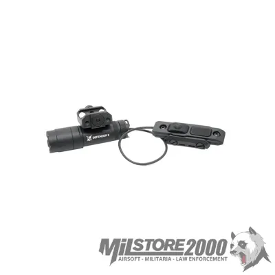 Torcia LED Cree Tactical Flashlight Defender 2 Remoto 700 Lumes Ricaricabile - Delta Armory