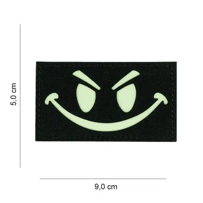 Cut Evil Smiley 2 Glow in the Dark - 101Inc