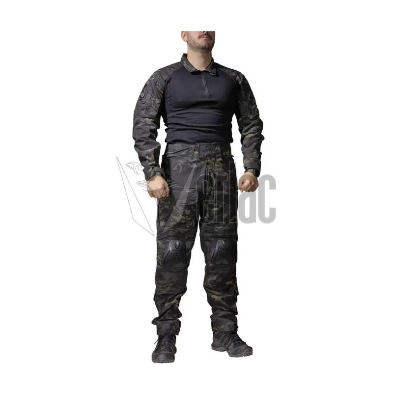 Traje Blackbeard Combate · Negro