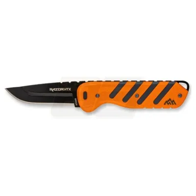 Razor HTX 3.0 Inch 420J2 Fixed Blade Knife ABS Handle - Outdoor Edge