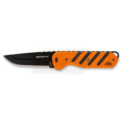 Razor HTX 3.5 Inch 420J2 Fixed Blade Knife ABS Handle - Outdoor Edge