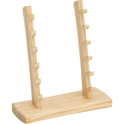 Display Voor 6 Zakmessen | Hout - Haller Stahlwaren