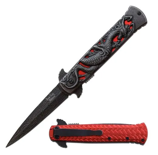 Dark Side Blades Dragon Stillo · Rojo