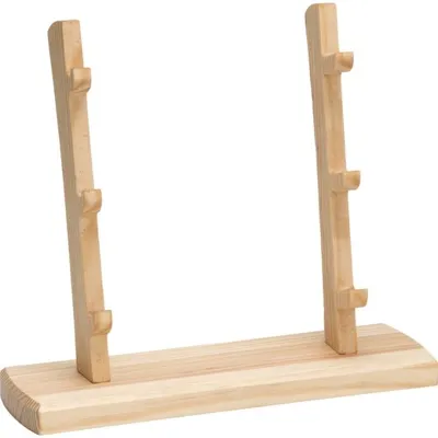 Display Voor 3 Zakmessen | Hout - Haller Stahlwaren