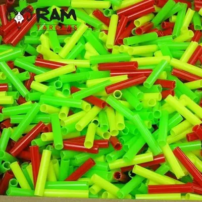 Schietpijpjes | Gekleurd Plastic | 2000STUKS - Ram Tactical