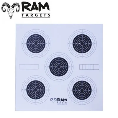 Schietkaarten 14x14 | 5 Dots - Ram Tactical
