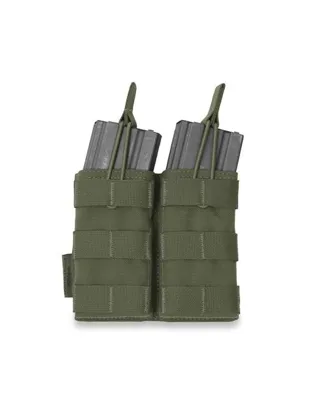 Dubbel M4 MOLLE Open M4 5.56mm MAG Pouch / Bungee Retention W-EO-DMOP-5.56 - Warrior Assault Systeem