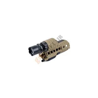 M4 Carbine Plastic Handguard with M500A Integrated Flashlight (EX203) - Element