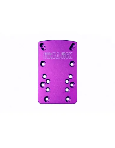 Dr.Black Adapter Plate · Black purple