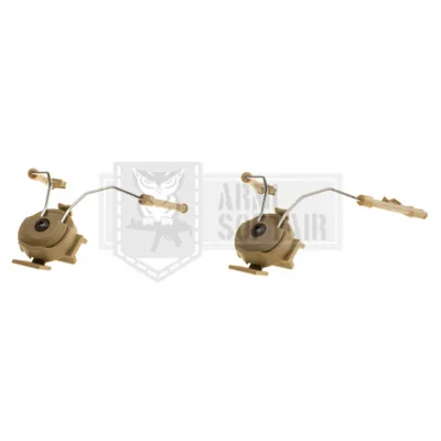 Z-Tac Radio Adattatori Cuffie Comtac Helmet Rail Adapter Set de