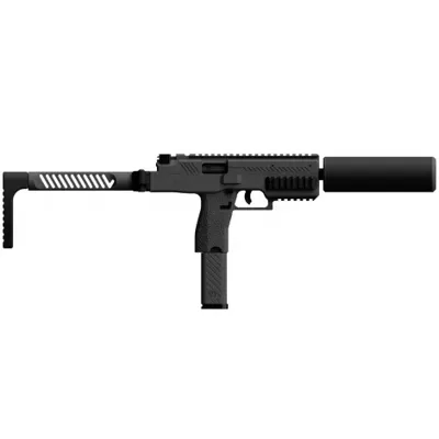 SMG MP9 Green Gas SMG VMP-1X con Silenziatore Grigia