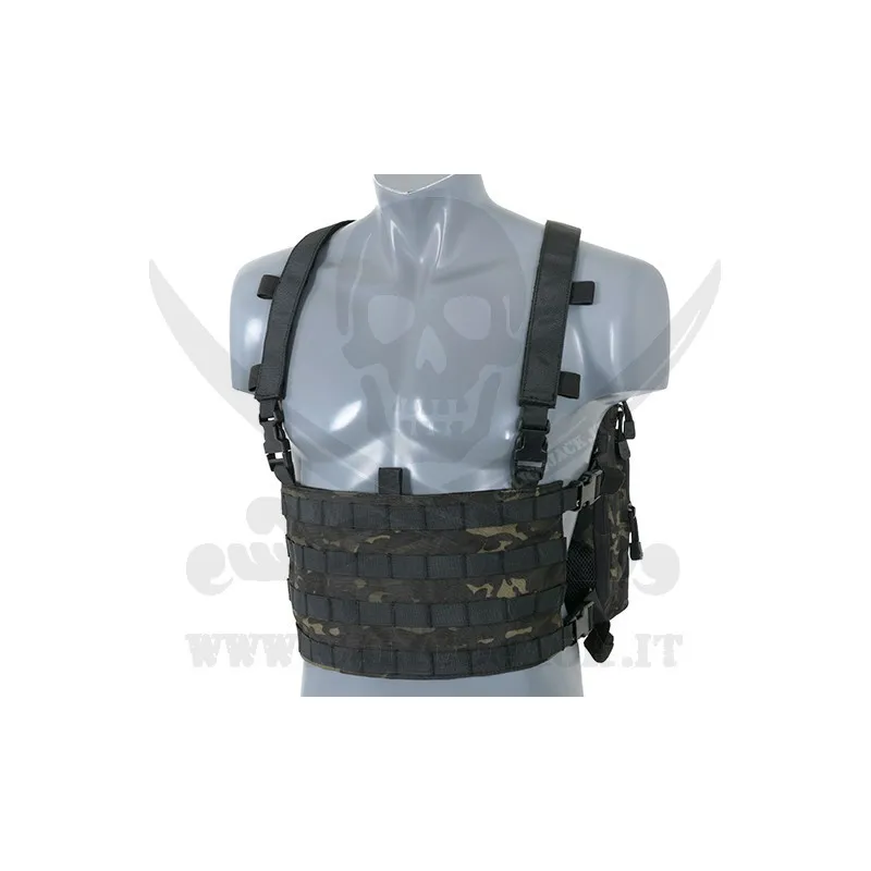 Chest Backpack · Multicam Black
