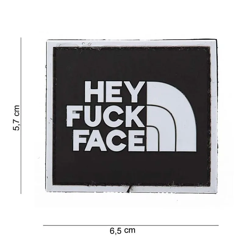 101 Inc Patch 3D PVC Hey Fuck Face