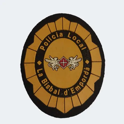 Escudo Colección PVC PECHO Policia Local la Bisbal d'Empordà