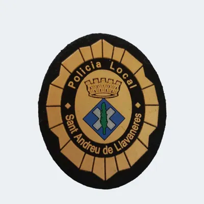 Escudo PVC PECHO Policia Local Sant Andreu de Llavaneres