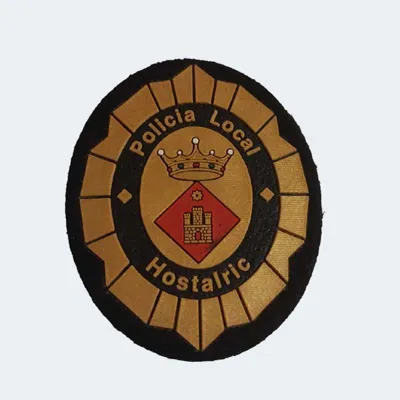 Escudo Colección PVC PECHO Policia Local Hostalric
