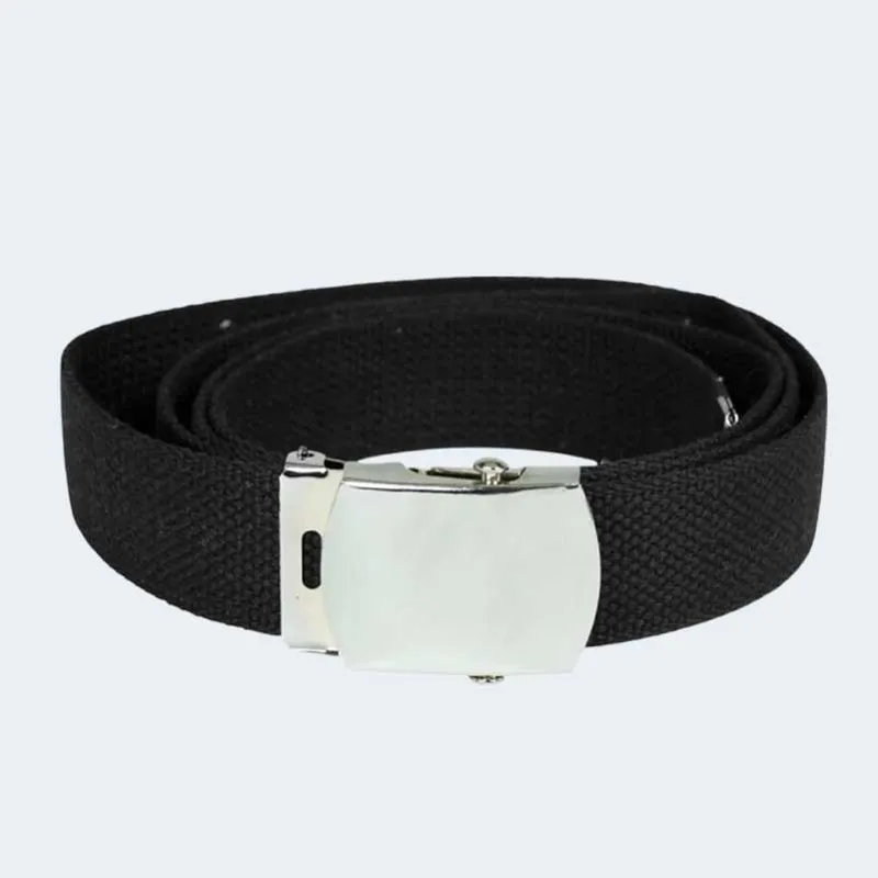 Cinturón de Tela · Negro