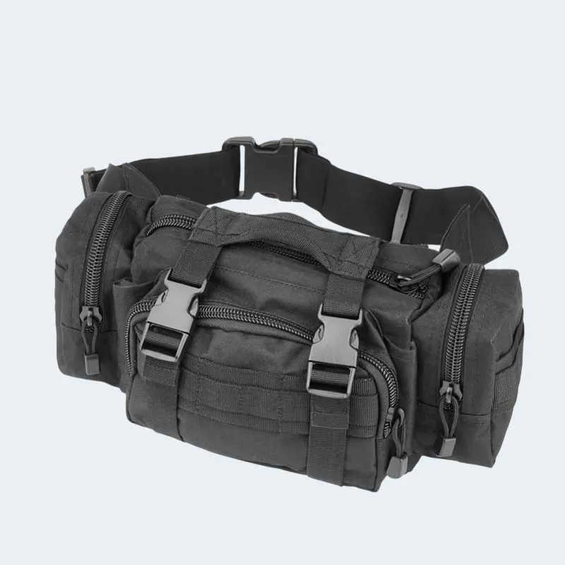 Fanny Pack Modular System · Negro